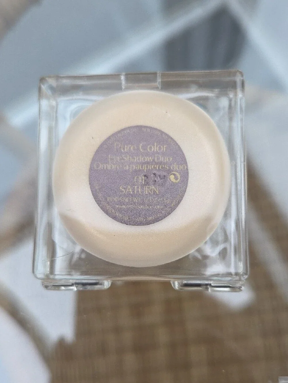 Estee Lauder Pure Color Eyeshadow Duo in Cream and Taupe